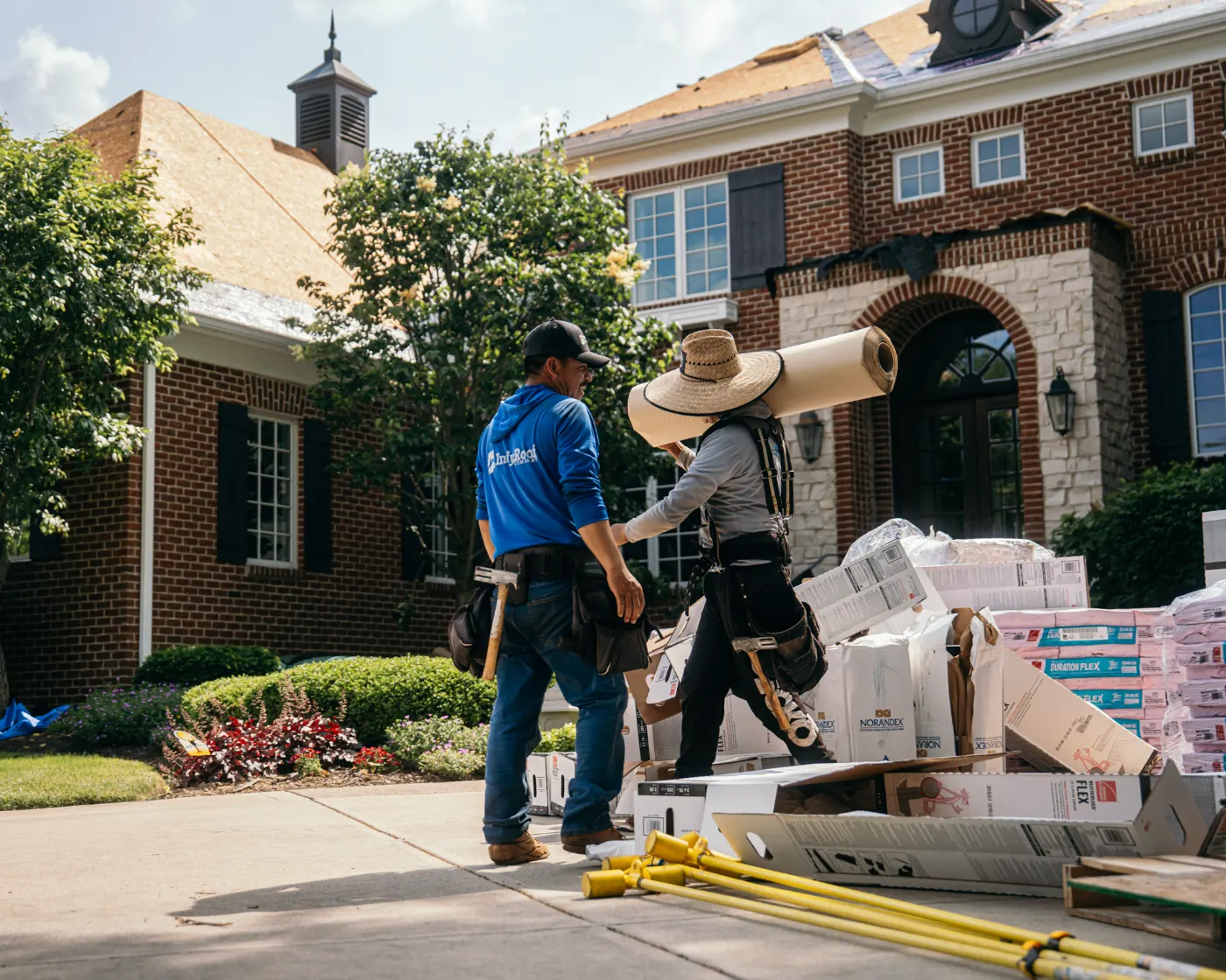 Manufacturer-certified roof installation in Sweetser