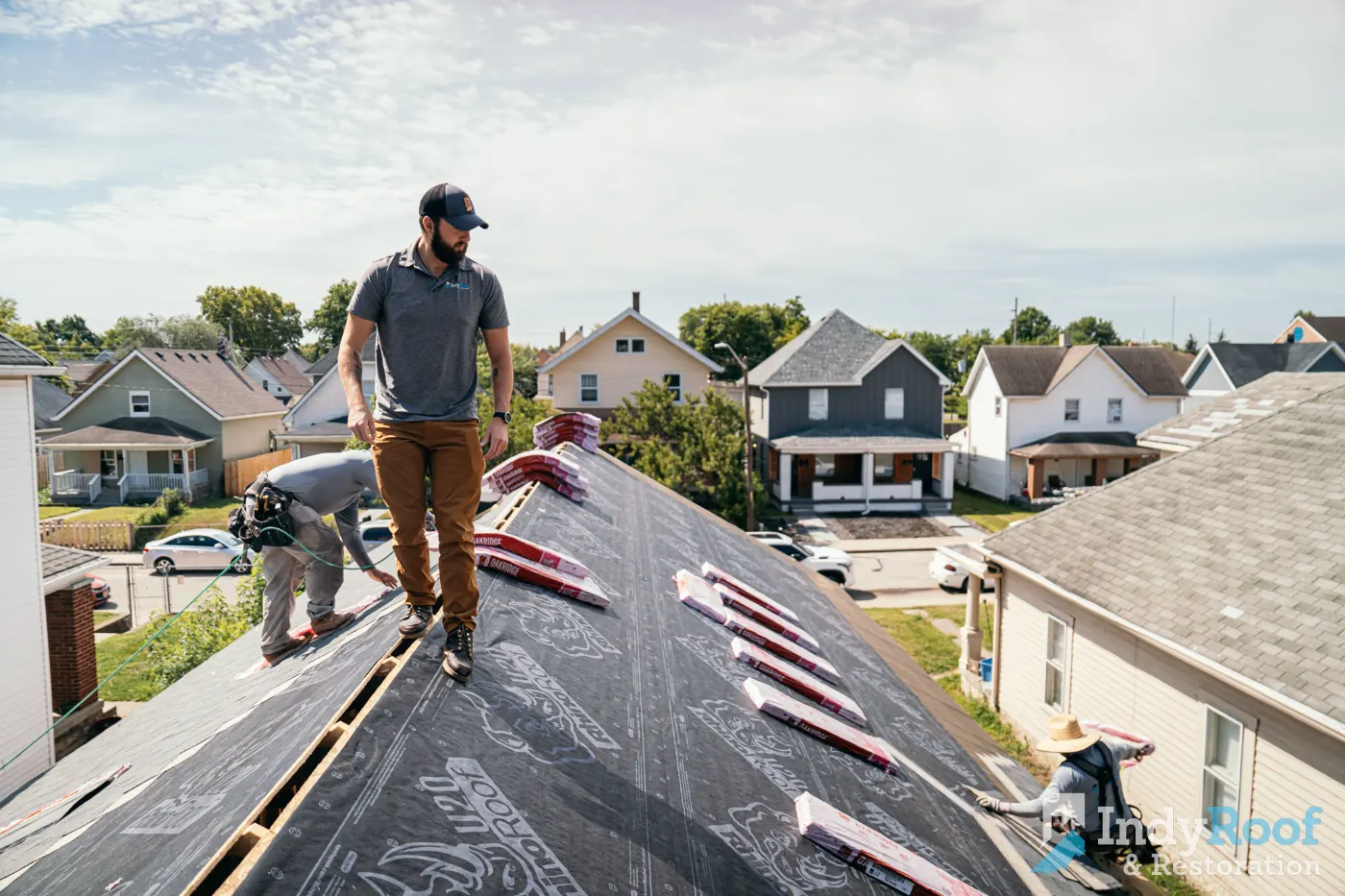 Roofing by Sweetser Roofing near Kokomo, IN